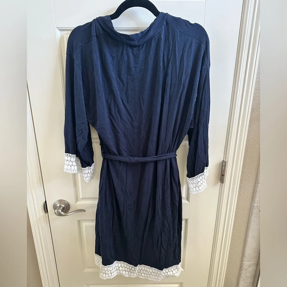 Angel Maternity Nursing Dress and Robe Set - Picture 3 of 5